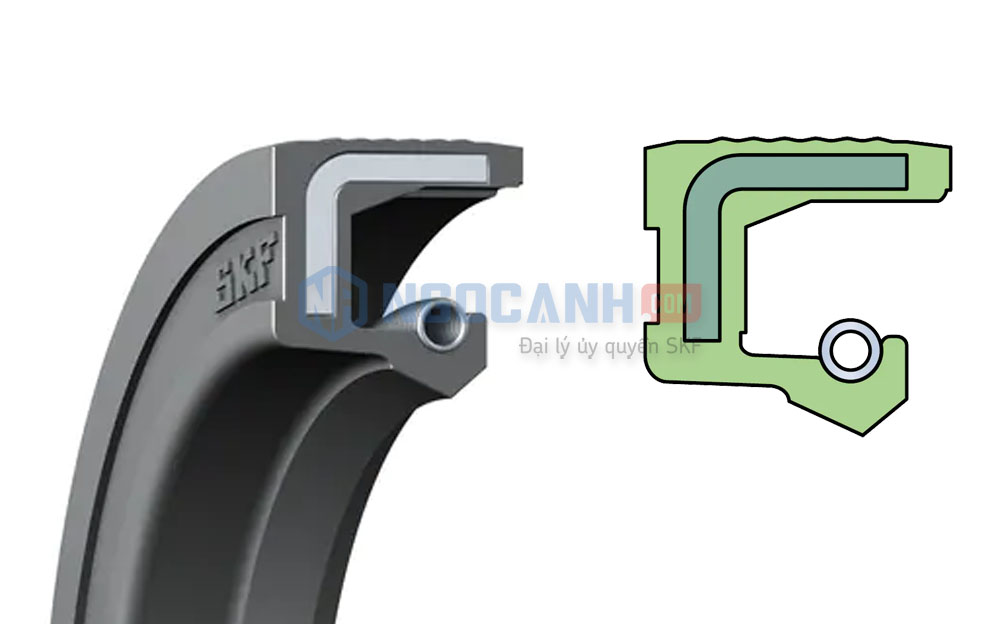 Phớt chắn dầu SKF 1 môi HMS5