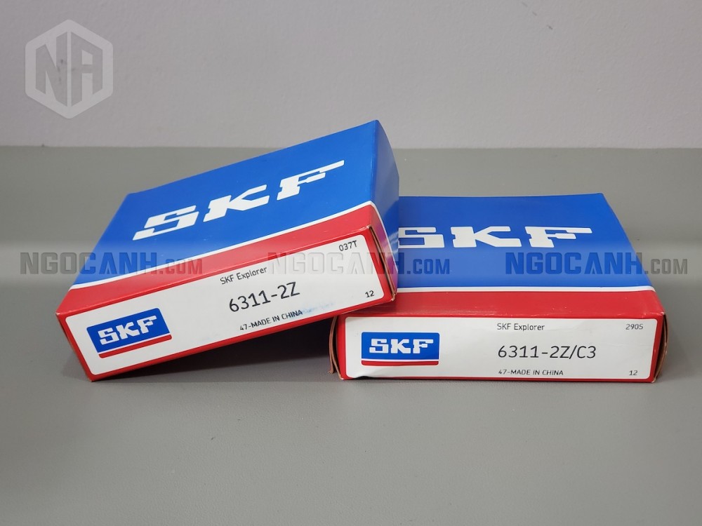 Vòng bi 6311-2Z (Sử dụng nắp chắn mỡ bằng thép)