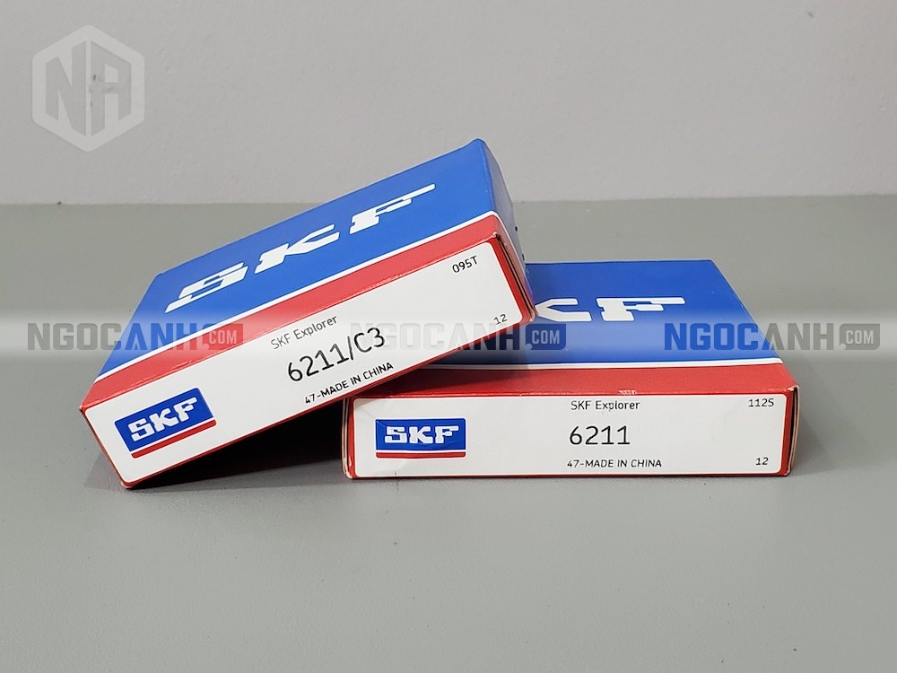 Vòng bi 6211 (Không sử dụng phớt che chắn mỡ bên trong)