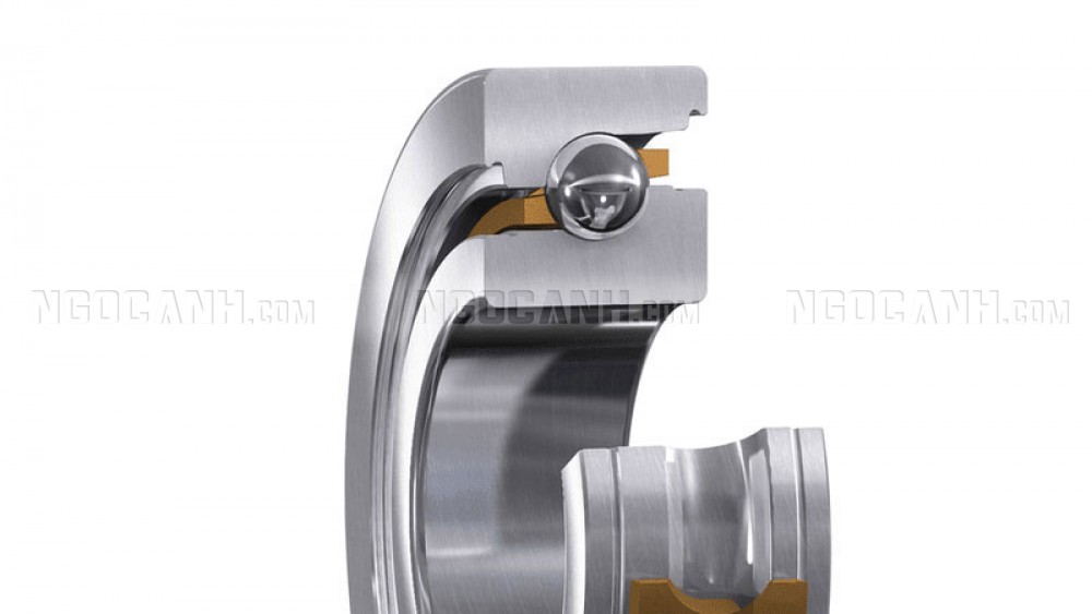 Ổ bi/vòng bi chặn tiếp xúc góc cho bộ truyền vít me