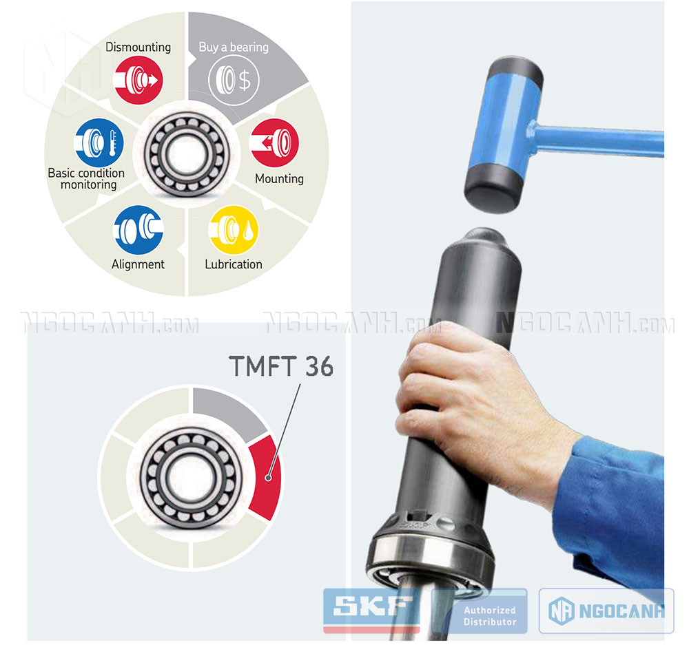 TMFT 36 SKF chính hãng, Dụng cụ đóng vòng bi