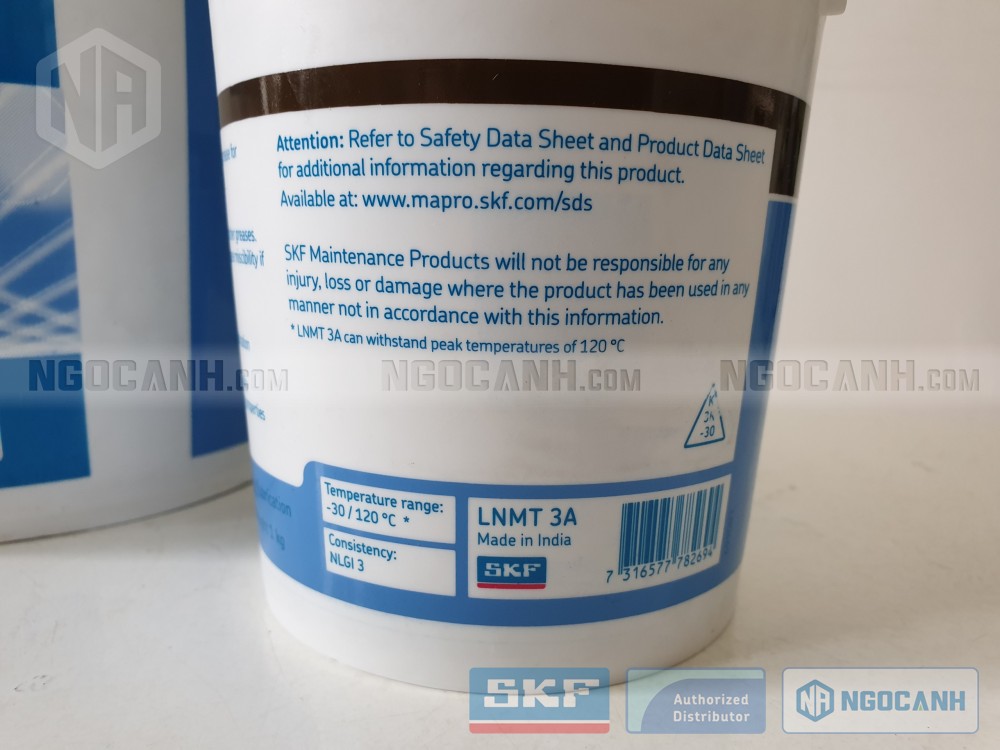 mỡ SKF LNMT 3A có xuất xứ tại ấn độ