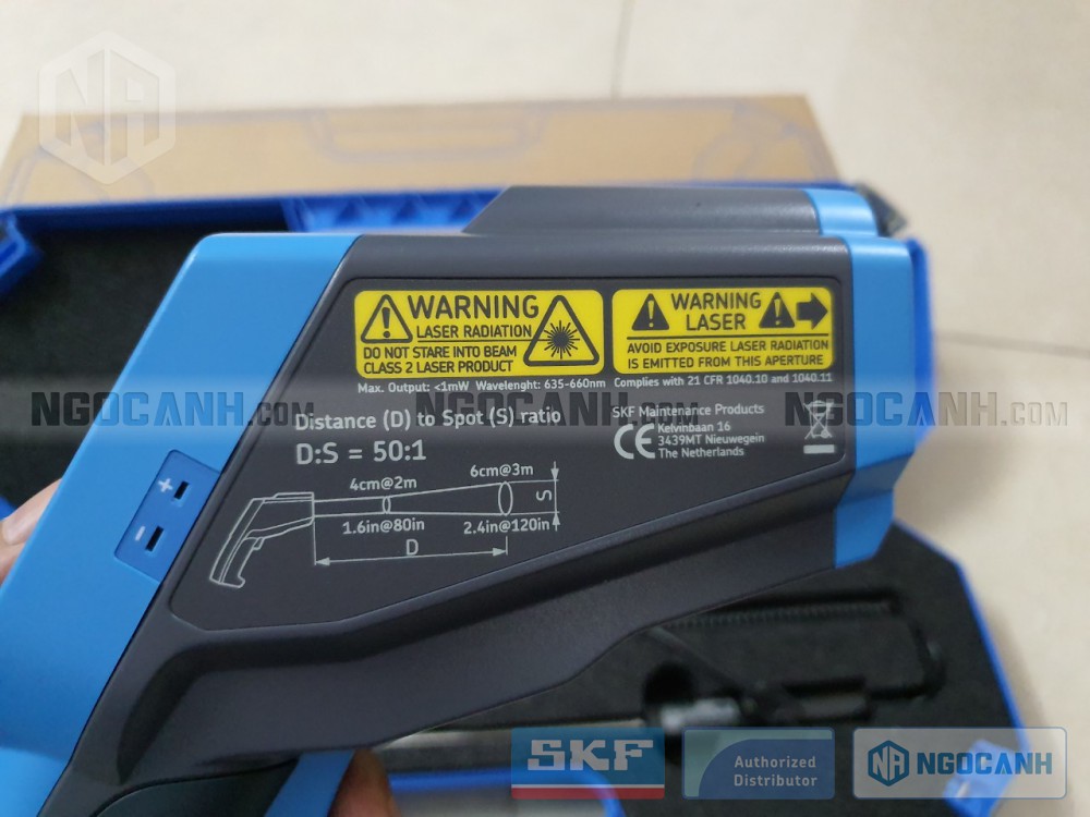 SKF TKTL 30, Súng đo nhiệt độ không tiếp xúc SKF