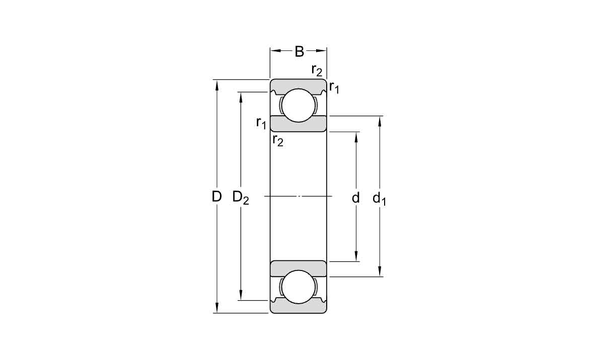 Thông số kỹ thuật vòng bi 6310