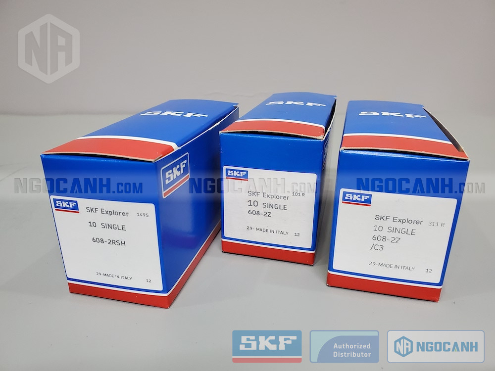 vòng bi bạc đạn 608 skf chính hãng