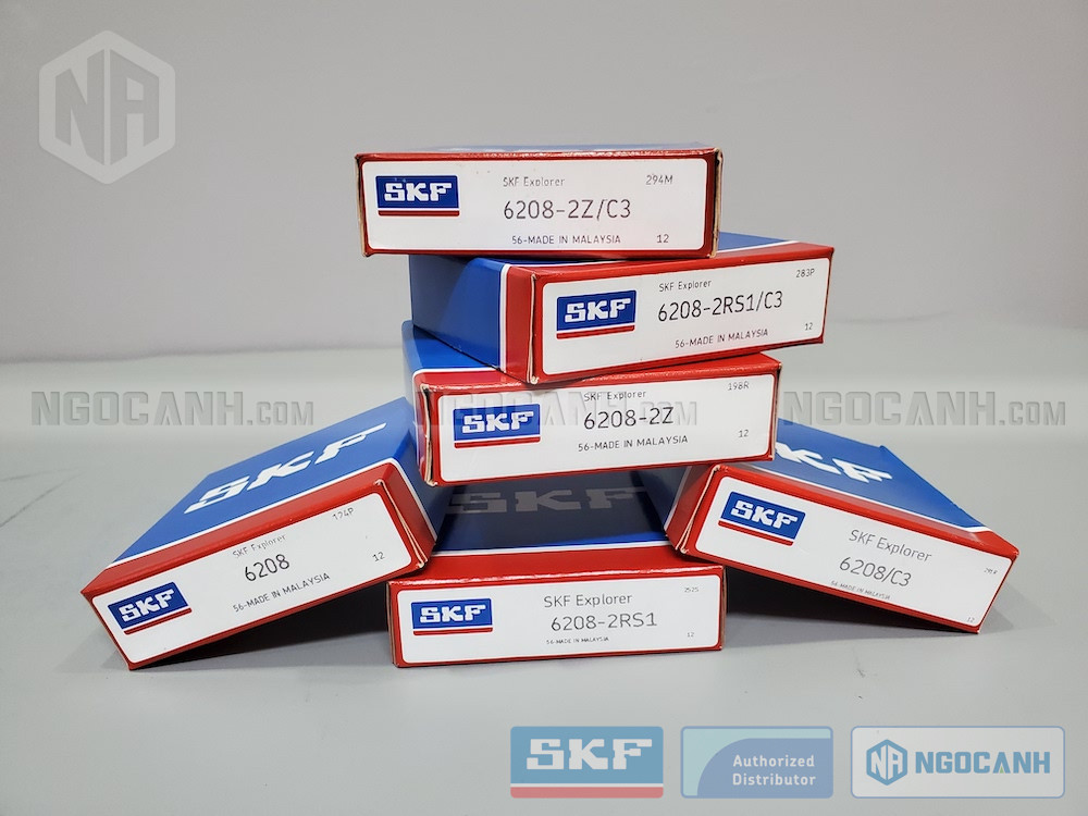Vòng bi 6208 - bạc đạn 6208