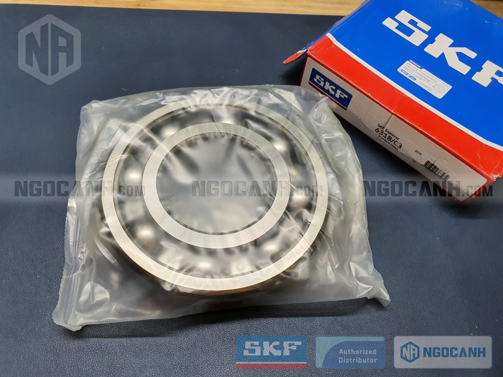Vòng bi SKF 6318/C3 chính hãng