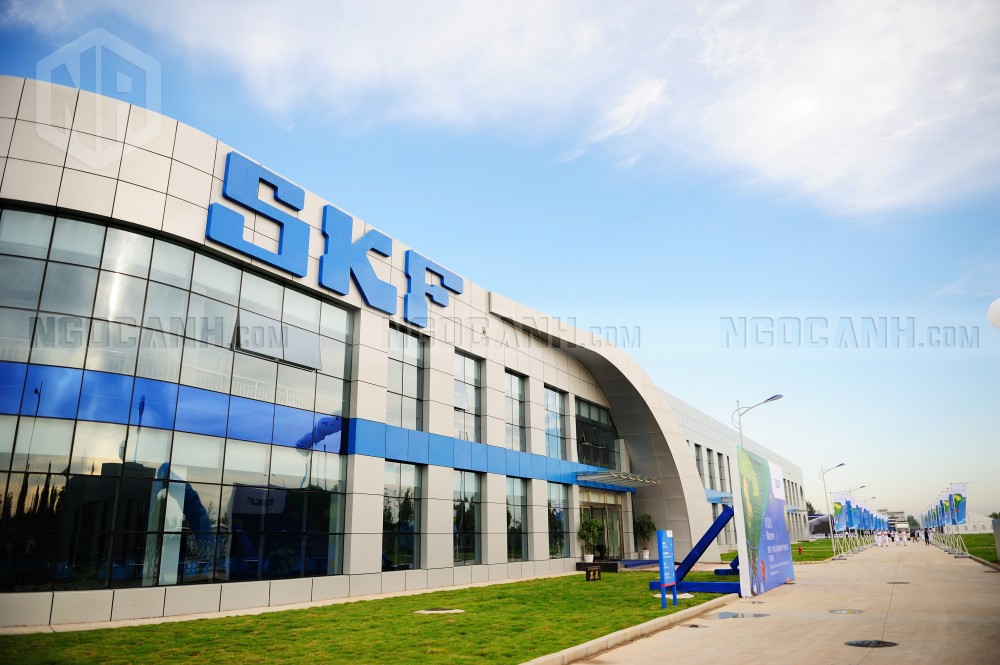 Nhà máy sản xuất vòng bi SKF tại China (Trung Quốc)