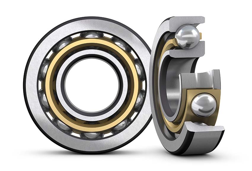 Một biến thể góc tiếp xúc 25 ° đã được thêm vào phạm vi ổ bi tiếp xúc góc tiêu chuẩn.