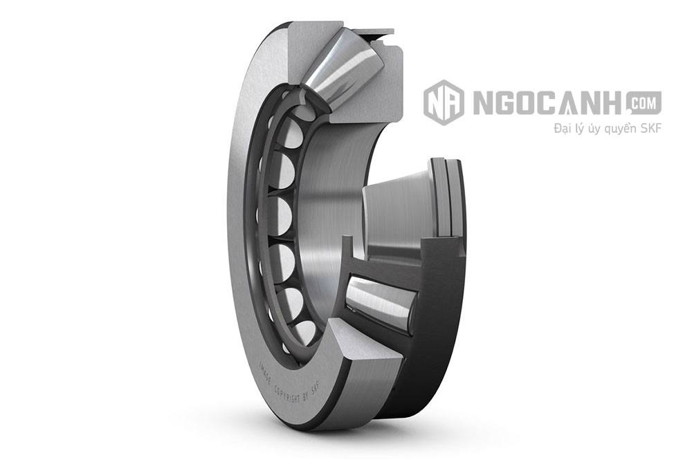Thiết kế cơ bản vòng bi tang trống chặn SKF