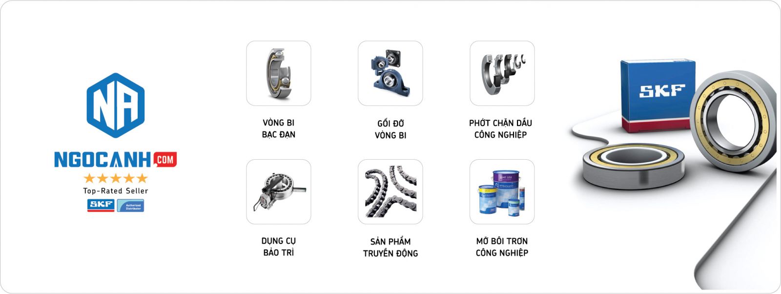 VOBIVI - Đại lý uỷ quyền SKF chính hãng