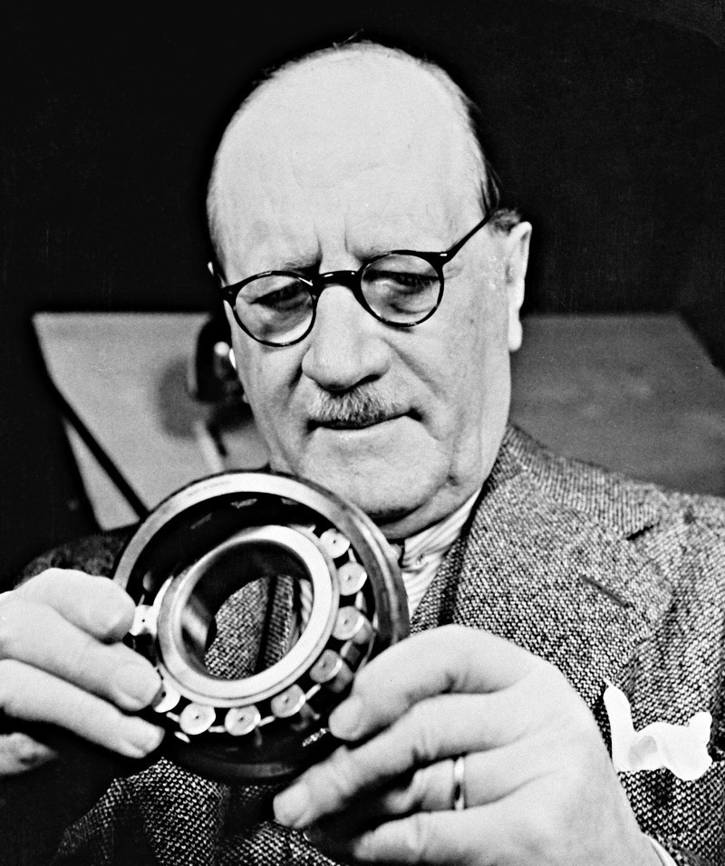 Sven Wingquist, người phát minh ổ bi đỡ tự lựa hai dãy