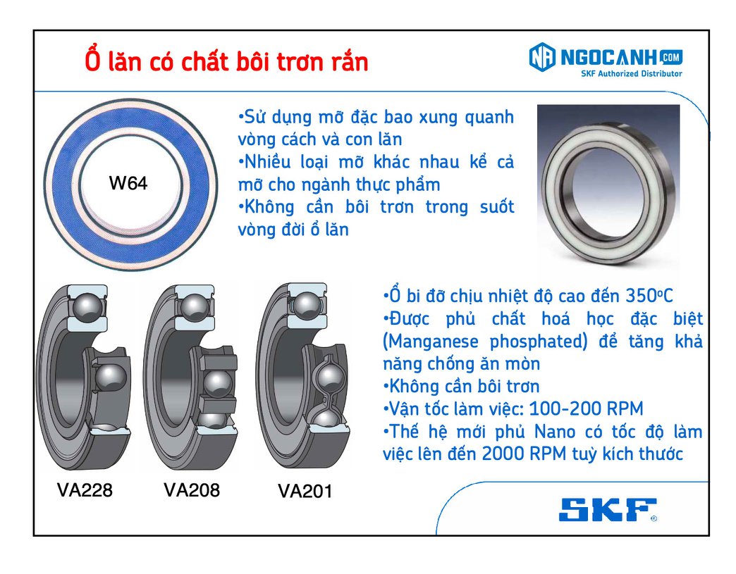 vòng bi chịu nhiệt độ cao