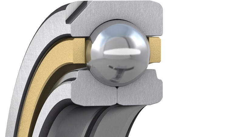 SKF đã nâng cấp viên bi sử dụng trong vòng bi tiếp xúc bốn điểm SKF Explorer để nâng cấp chính xác làm việc