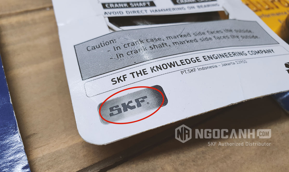 Cách phân biệt và kiểm tra vòng bi xe máy SKF chính hãng