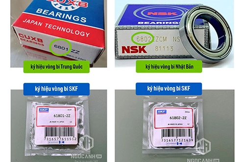 Tìm hiểu về vòng bi 6800, 6801, 6802, 6803, 6804, 6805, 6806, 6807, 6808...