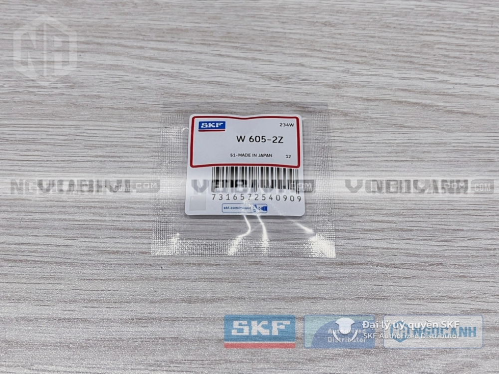 Vòng bi SKF W 605-2Z chính hãng
