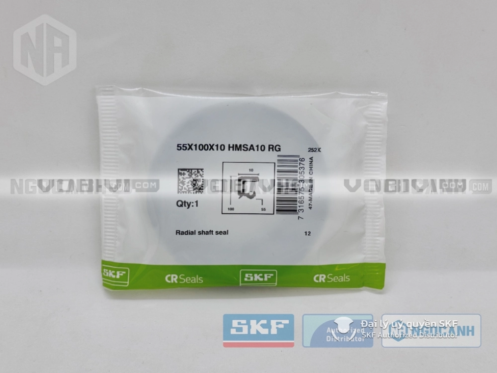 Phớt 55X100X10 HMSA10 RG - Phớt chặn dầu SKF chính hãng