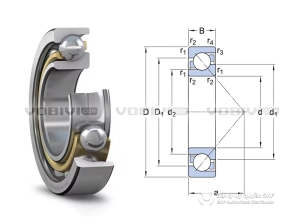 Vòng bi SKF 7409 BCBM chính hãng Vòng bi SKF 7409 BCBM
