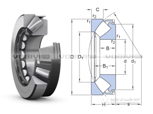 Vòng bi SKF 29344 E chính hãng Vòng bi SKF 29344 E