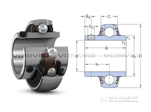 Vòng bi SKF YAR 218-2F chính hãng Vòng bi SKF YAR 218-2F