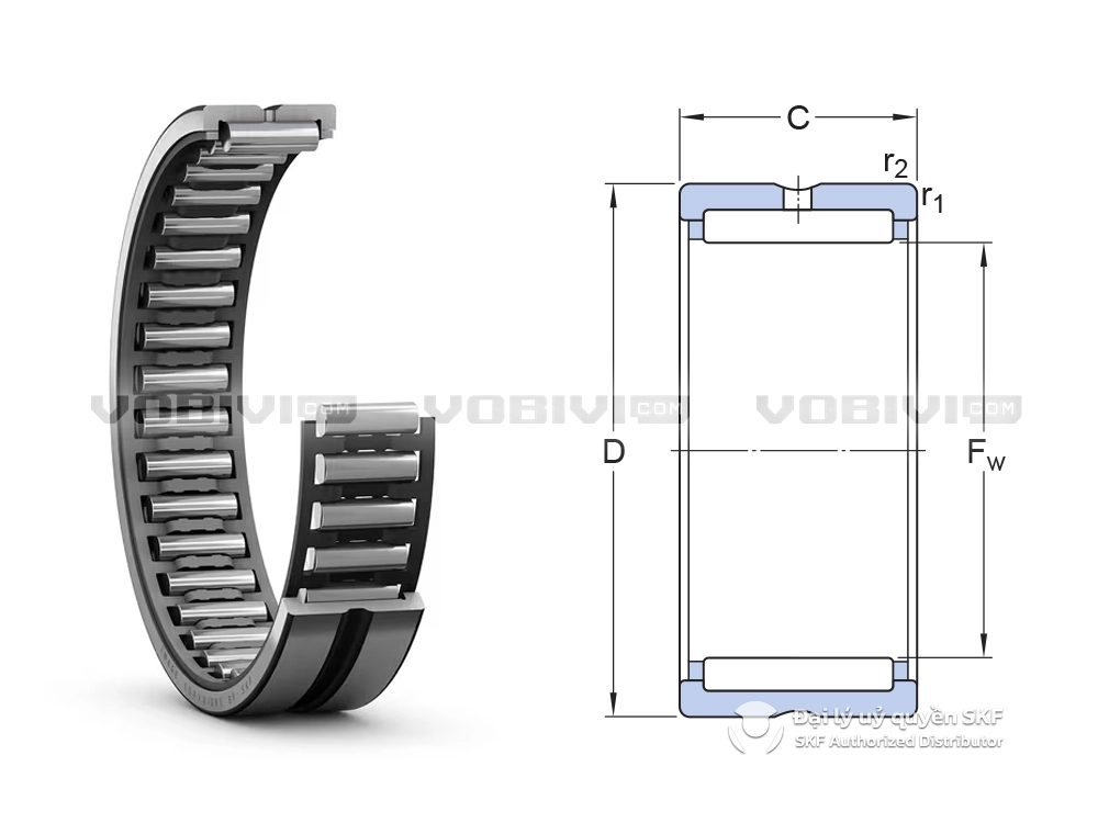 Vòng bi RNA 4902 chính hãng SKF
