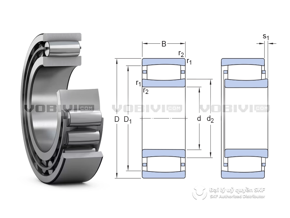 Vòng bi C 2220/C3 chính hãng SKF