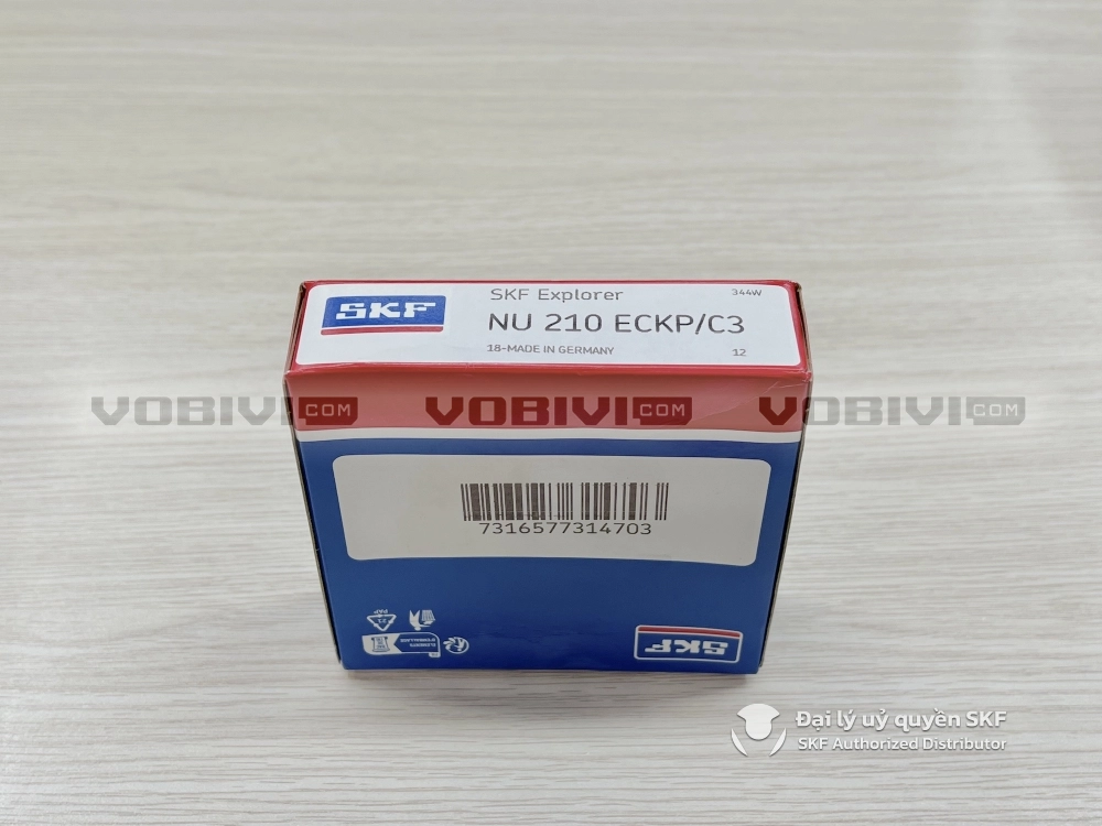 Vòng bi SKF NU 210 ECKP/C3