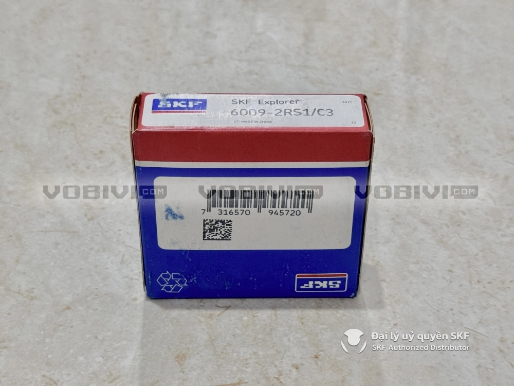 Vòng bi SKF 6009-2RS1/C3 chính hãng