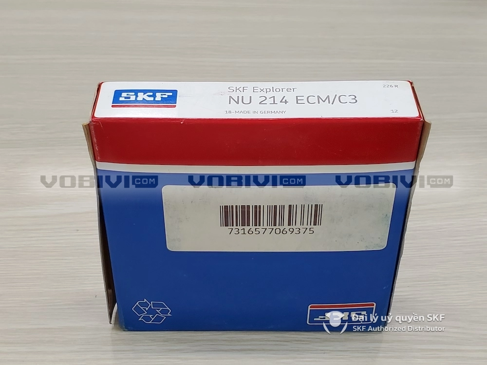 Vòng bi SKF NU 214 ECM/C3 chính hãng
