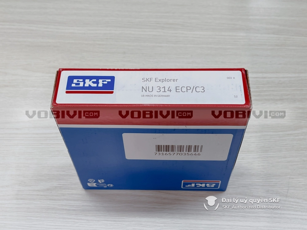 Vòng bi SKF NU 314 ECP/C3 chính hãng