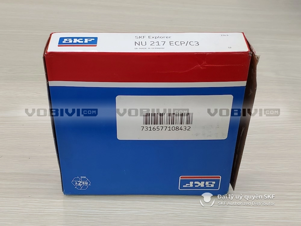 Vòng bi SKF NU 217 ECP/C3 chính hãng