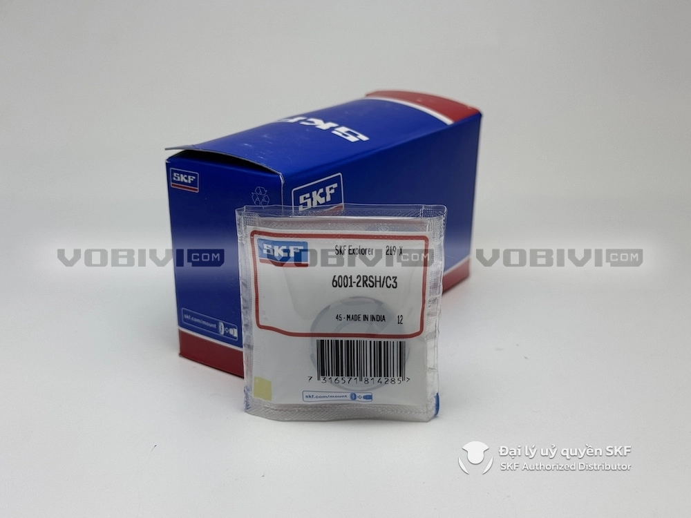 Vòng bi SKF 6001-2RSH/C3 chính hãng