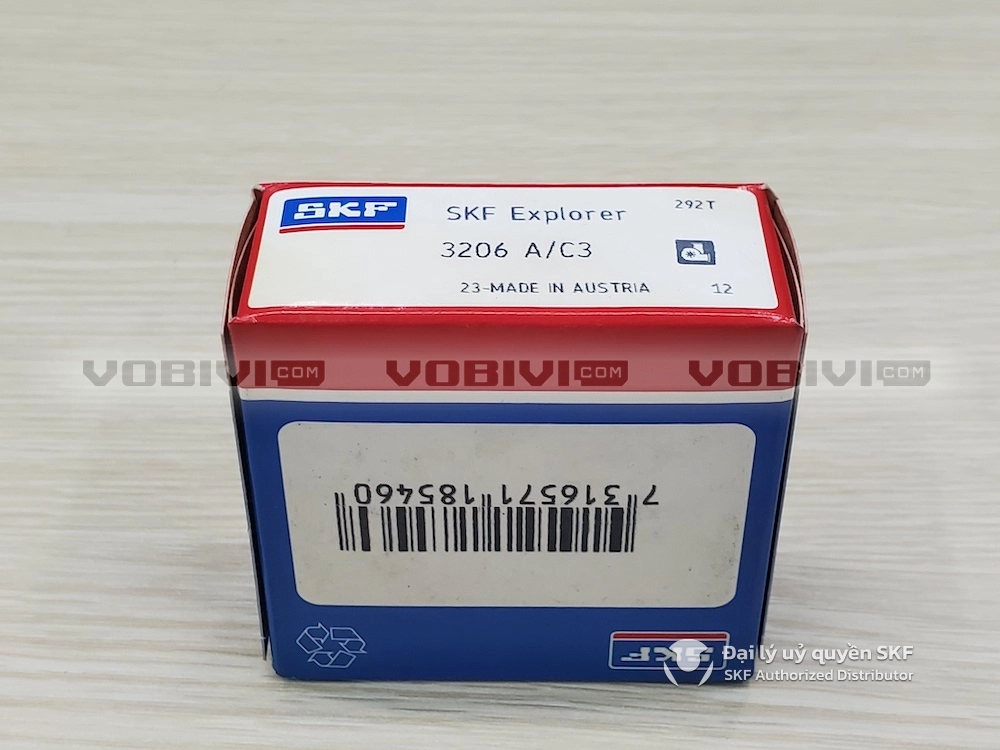 Vòng bi SKF 3206 A/C3 chính hãng