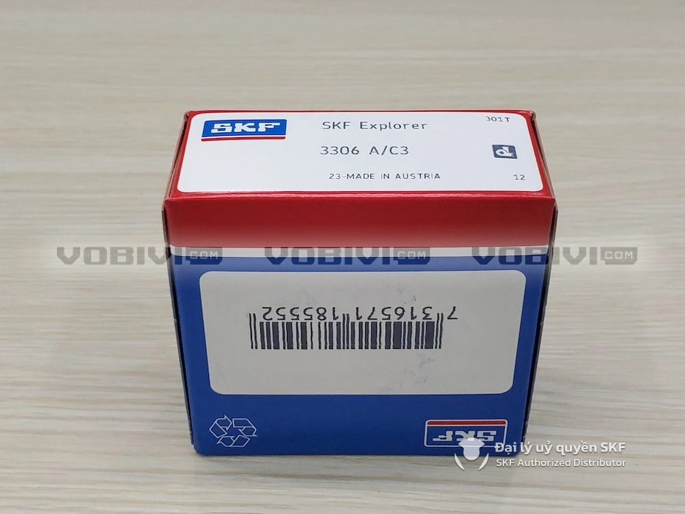 Vòng bi SKF 3306 A/C3 chính hãng