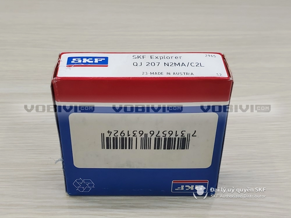 Vòng bi SKF QJ 207 N2MA/C2L chính hãng