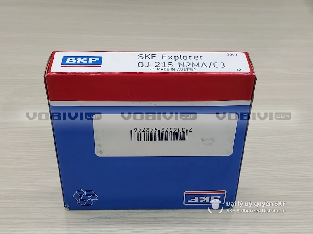 Vòng bi SKF QJ 215 N2MA/C3 chính hãng