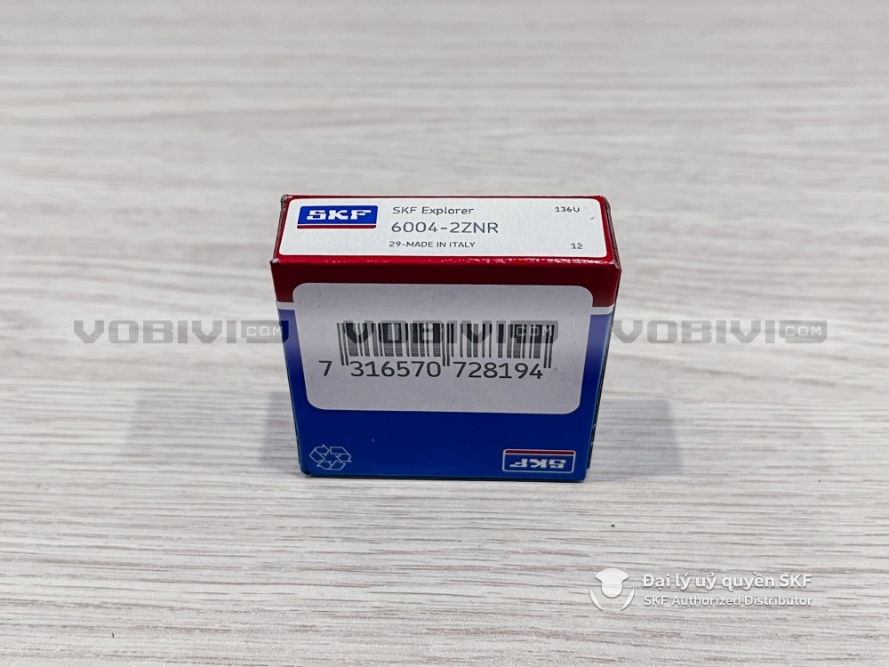 Vòng bi SKF 6004-2ZNR chính hãng