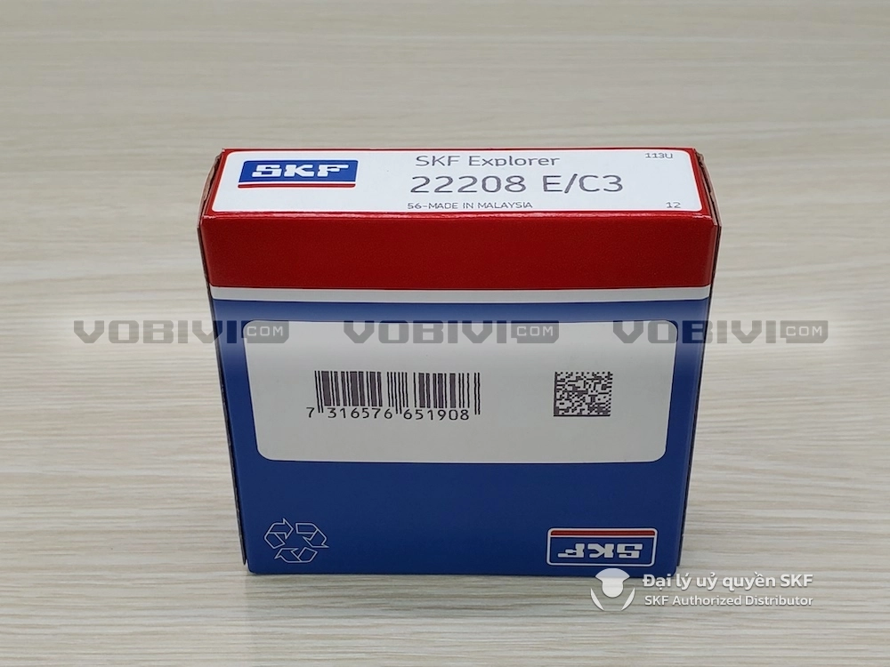 Vòng bi SKF 22208 E/C3 chính hãng