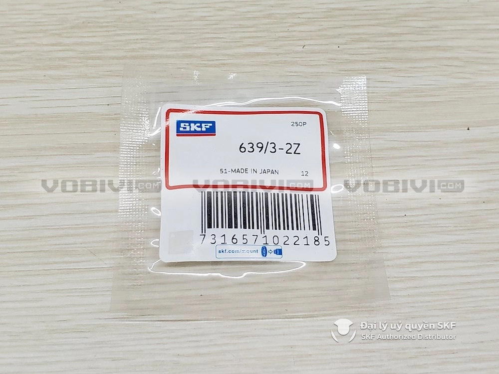 Vòng bi SKF 639/3-2Z chính hãng