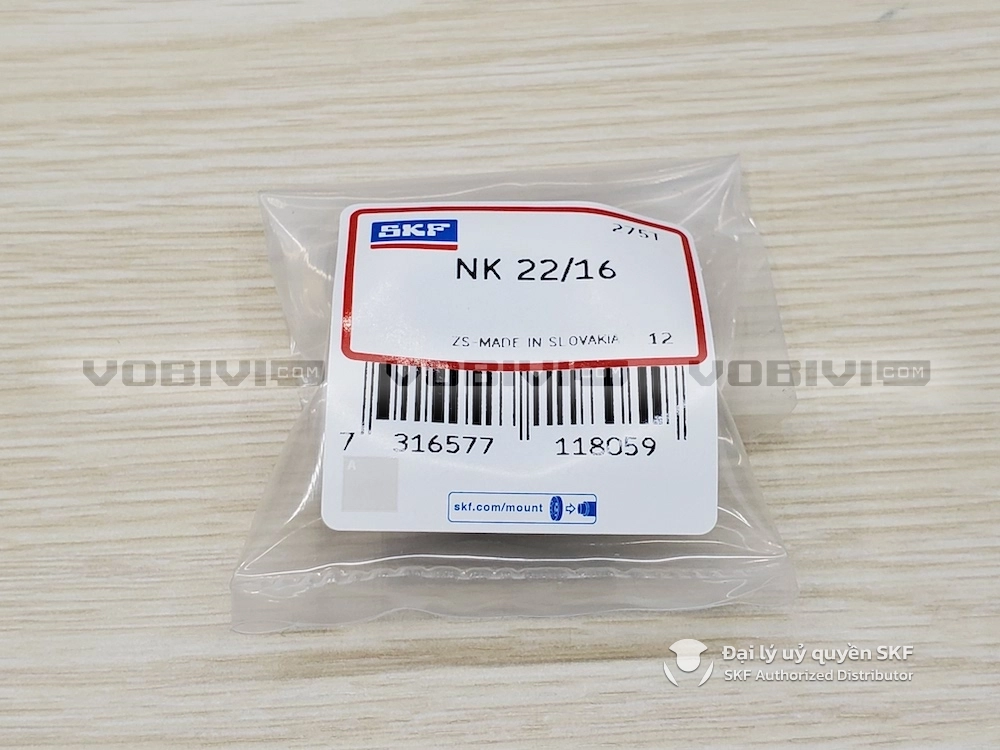 Vòng bi kim SKF NK 22/16 chính hãng
