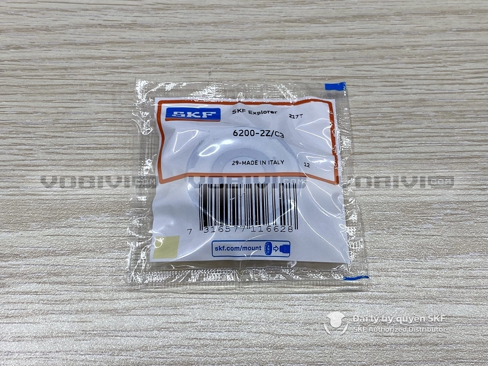 Vòng bi SKF 6200-2Z/C3 chính hãng