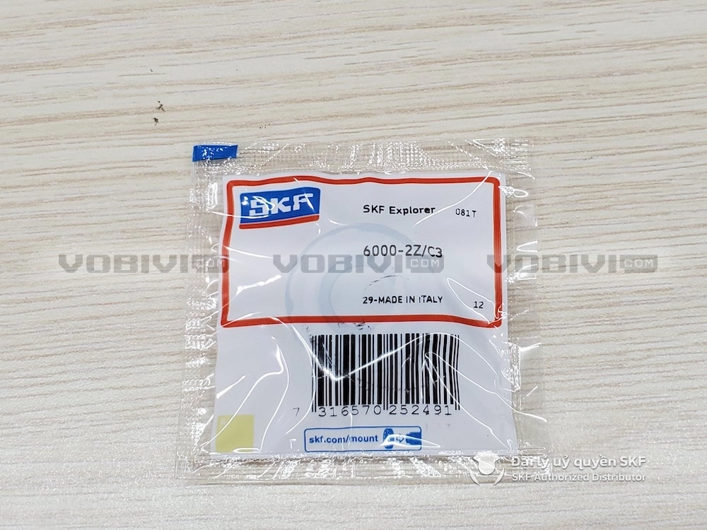 Vòng bi SKF 6000-2Z/C3 chính hãng