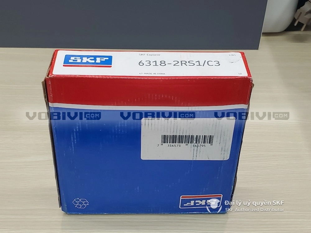 Vòng bi SKF 6318-2RS1/C3 chính hãng