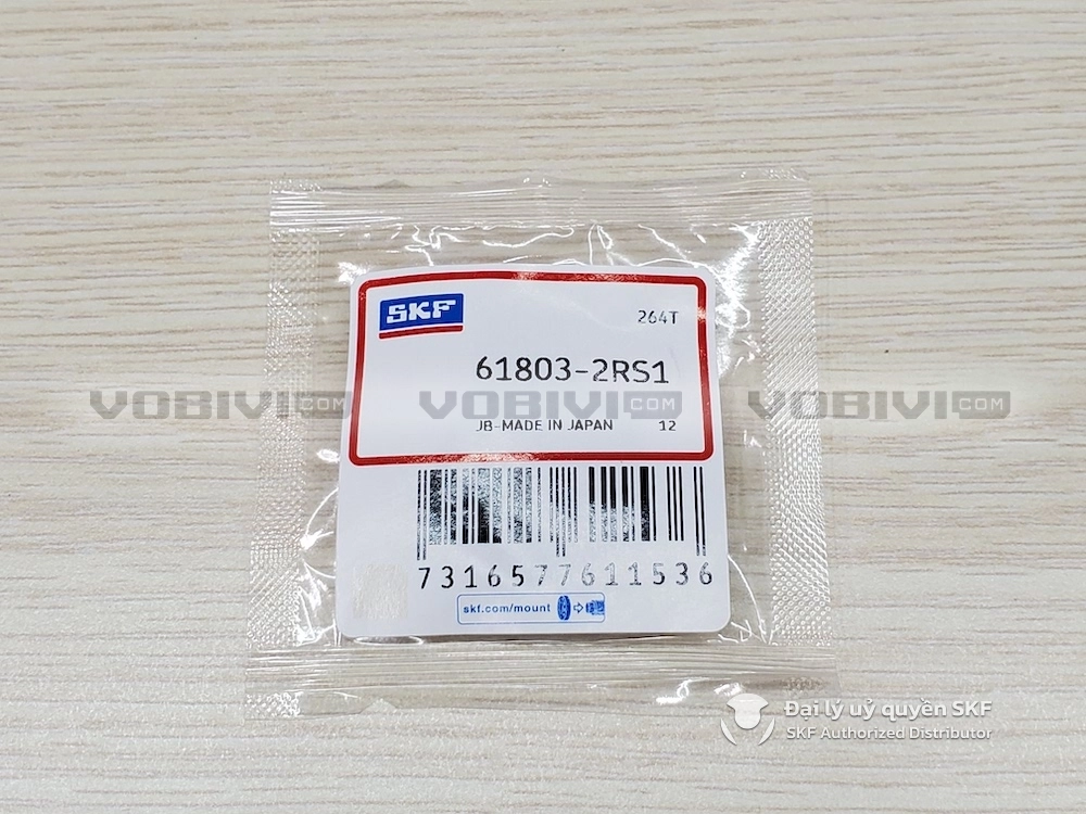 Vòng bi SKF 61803-2RS1 chính hãng