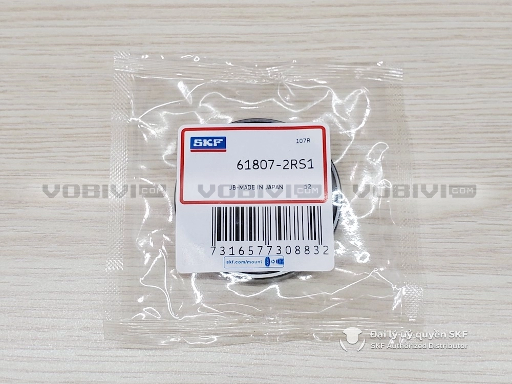 Vòng bi SKF 61807-2RS1 chính hãng