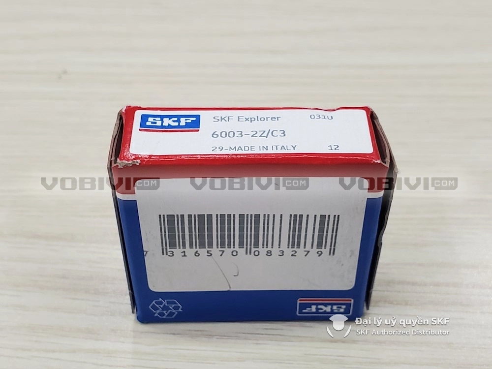 Vòng bi SKF 6003-2ZC3 chính hãng