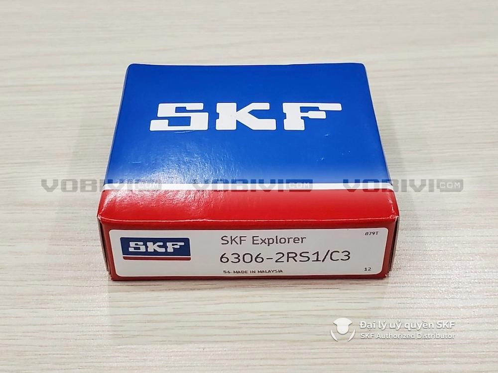 Vòng bi SKF 6306-2RS1/C3 chính hãng