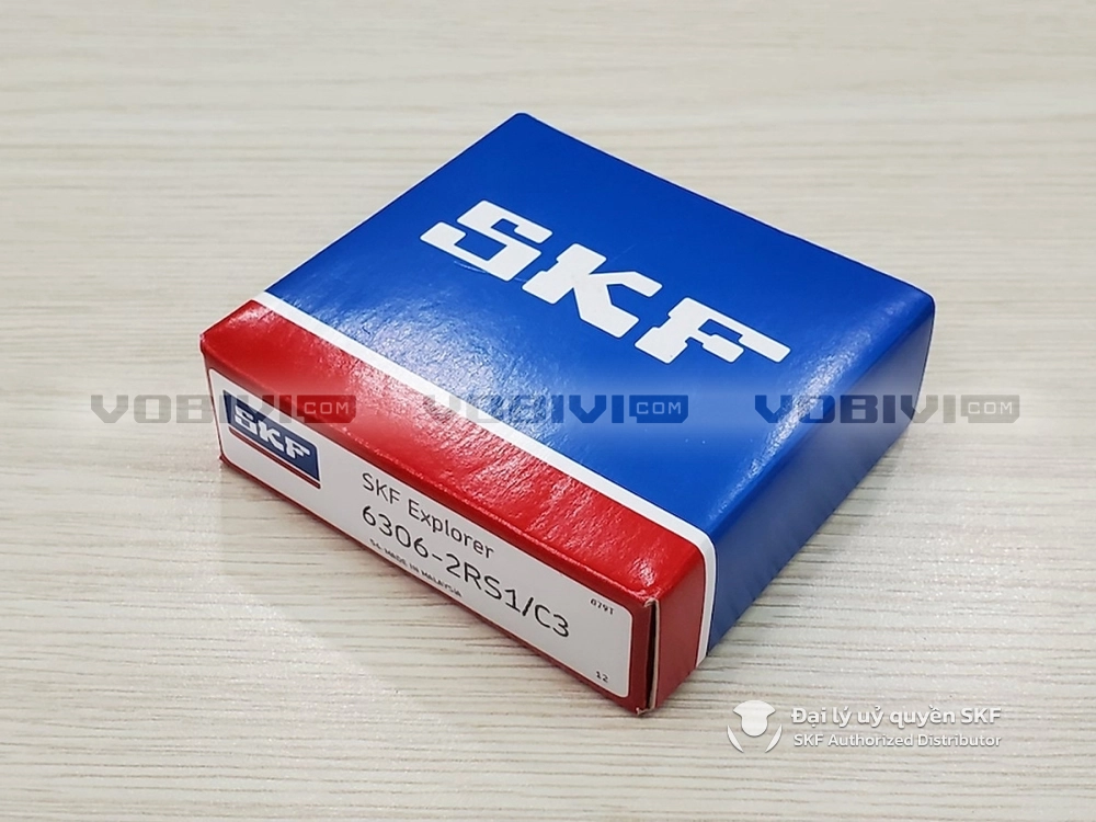 Vòng bi SKF 6306-2RS1/C3 chính hãng