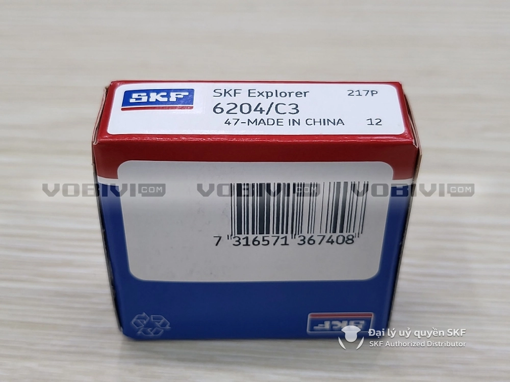 Vòng bi SKF 6204/C3 chính hãng